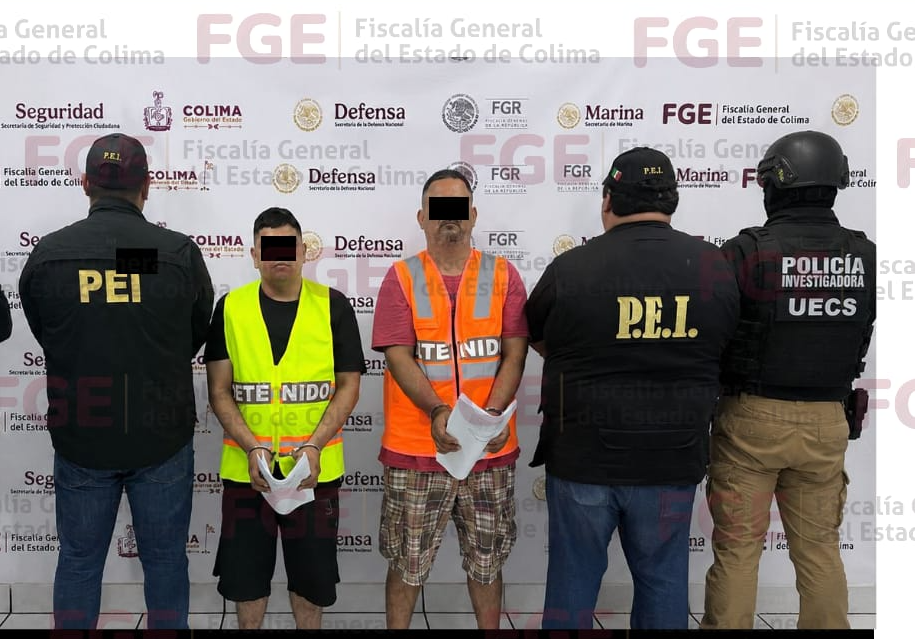 Caen en Colima 2 sujetos que eran buscados en Yucatán por lesionar de gravedad a una mujer
