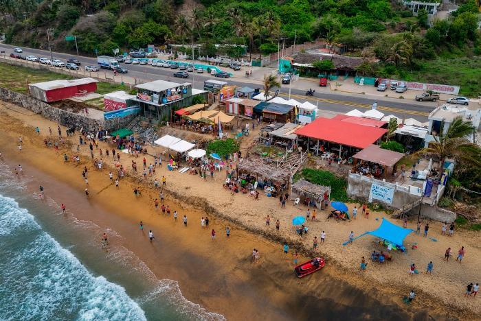 Manzanillo reunió a 2,500 asistentes en el arranque del Circuito de Surf y Bodyboard Colima 2026