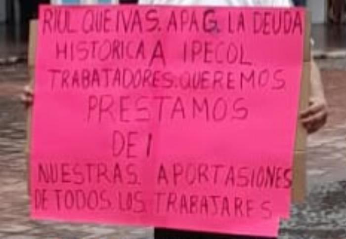 Gobierno de Riult no ha pagado quincena a los trabajadores supernumerarios y a los jubilados del Ipecol