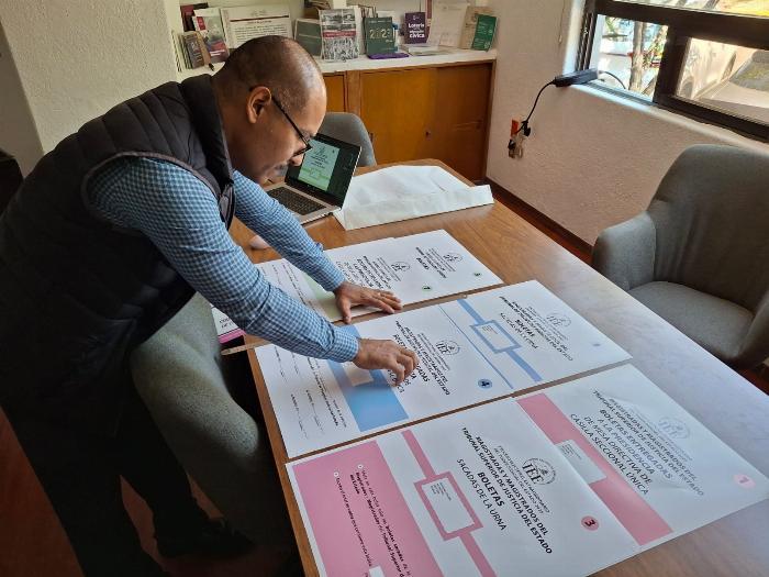 Inicia la impresión de boletas para las elecciones de jueces y magistrados locales