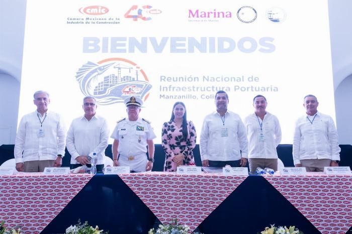 Inauguran Reunión Nacional de Infraestructura Portuaria, en Manzanillo