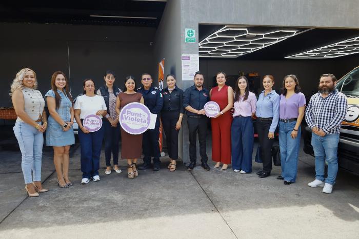 Inauguran otros 2 Puntos Violeta; ya son 194 en 9 municipios